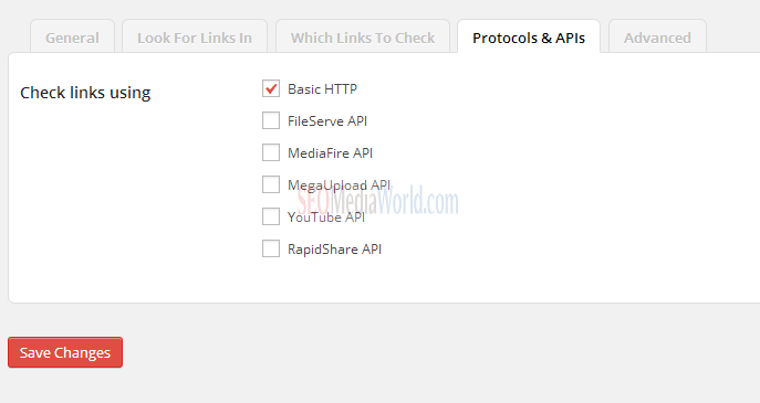 Protocols & APIs to check for broken links