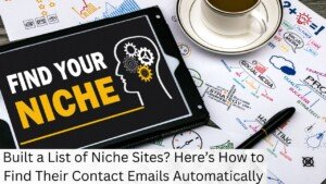 Built a List of Niche Sites? Here’s How to Find Their Contact Emails Automatically