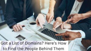 Got a List of Domains? Here’s How to Find the People Behind Them