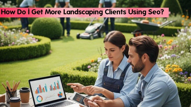 How Do I Get More Landscaping Clients Using Seo?
