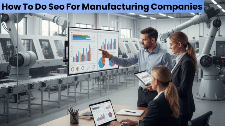 How To Do Seo For Manufacturing Companies