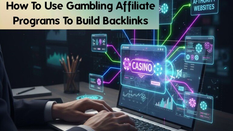 How To Use Gambling Affiliate Programs To Build Backlinks