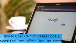 How to Check Which Pages Google Sees: The Free, Official Tool You Need