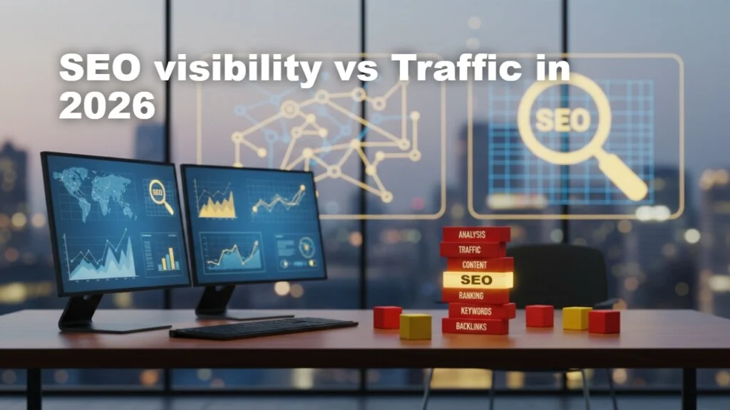 SEO Visibility vs Traffic in 2026: Why Rankings No Longer Guarantee Clicks